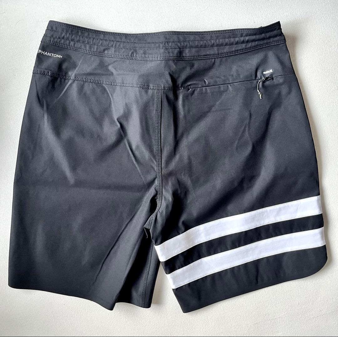 Hurley ボードショーツ ブラック 新品 ハーレー 30inc