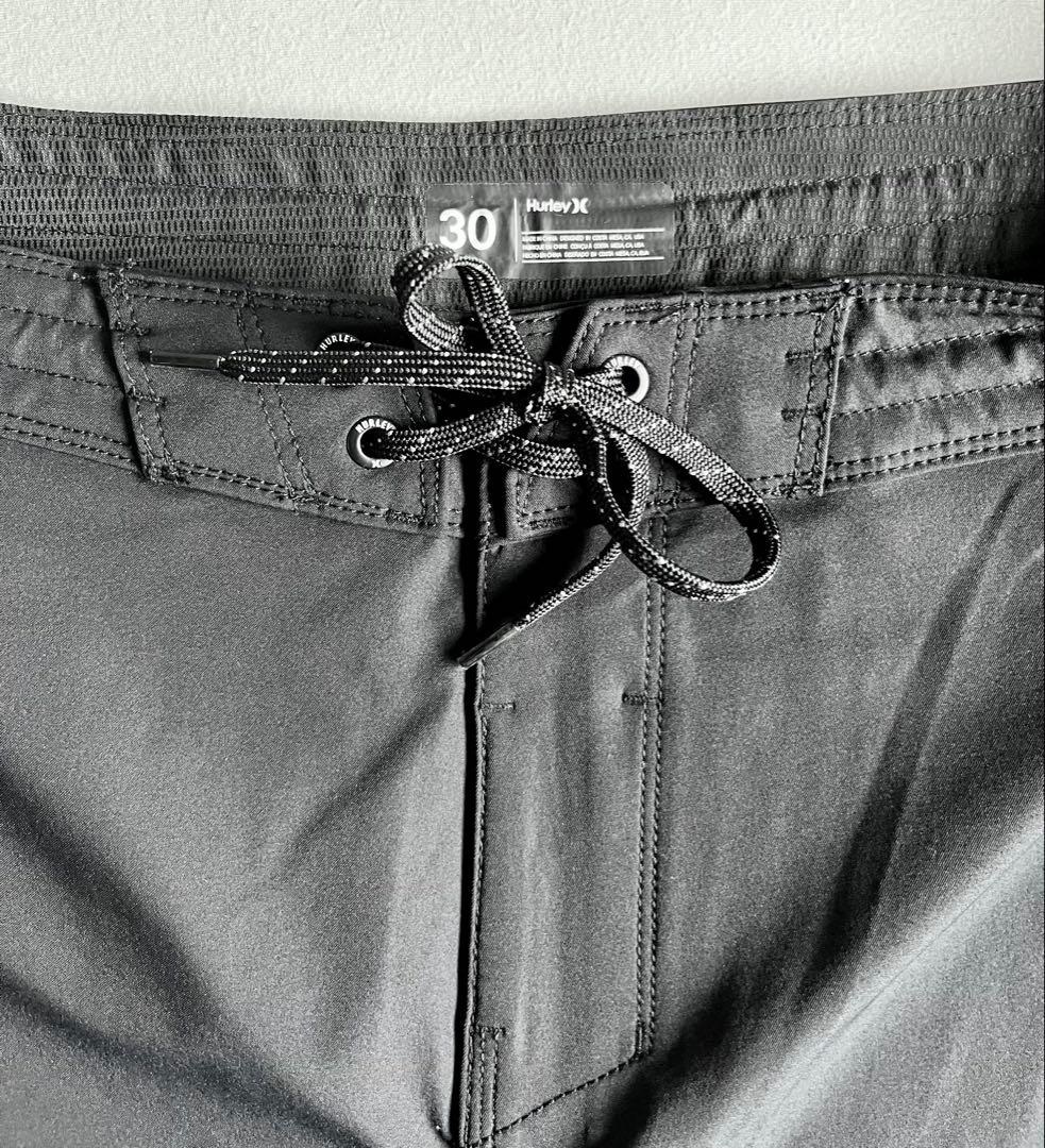 Hurley ボードショーツ ブラック 新品 ハーレー 30inc