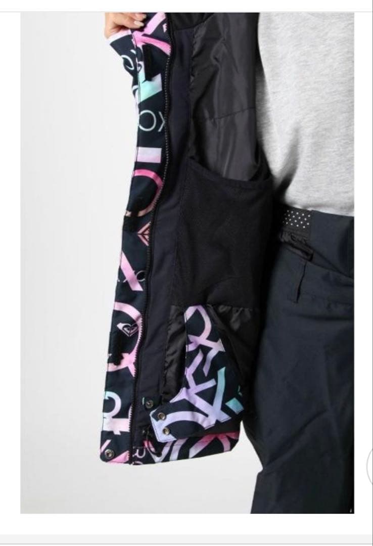 美品！ROXY スノーボードウエア　スキーウエアセット Sサイズ