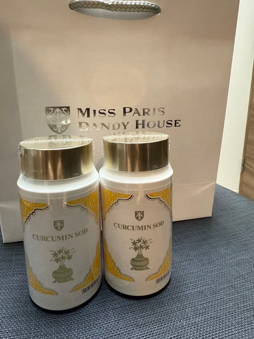 【新品未開封】2本セット ミスパリ クルクミンSOD