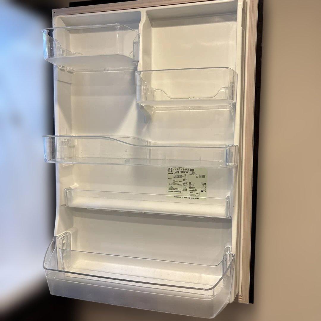※9/18発送予定※ TOSHIBA GR-H43GXV 冷凍冷蔵庫 426Ｌ