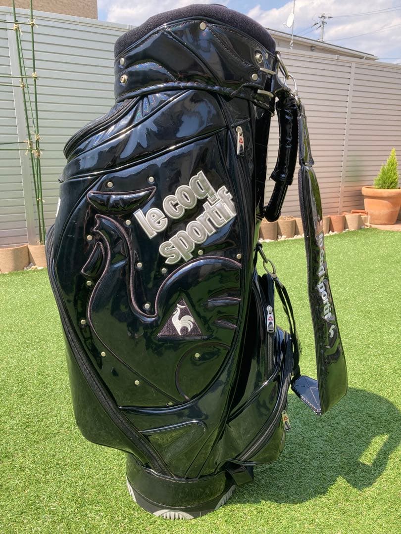 le coq sportif ゴルフキャディバッグ エナメル
