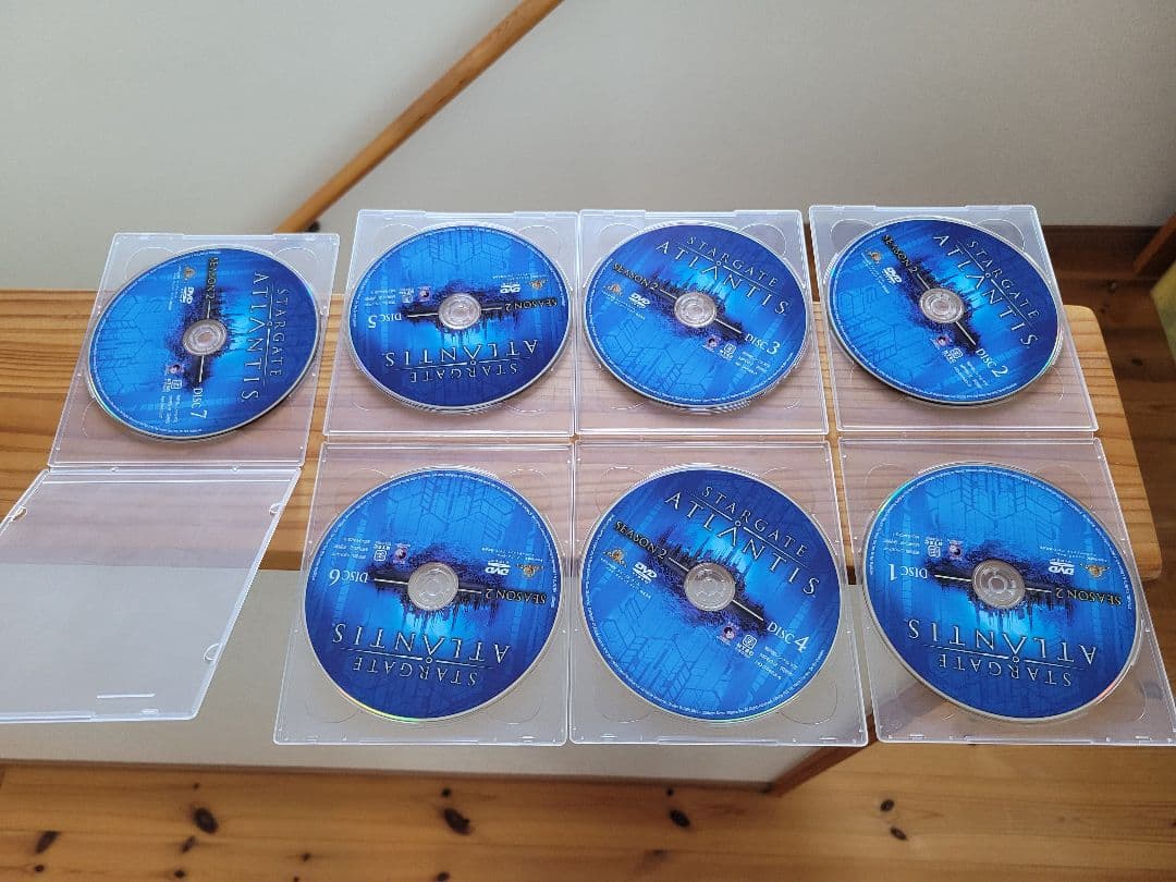ゆ*ぺ様 スターゲイト アトランティス DVD シーズンコンパクトボックス全5巻