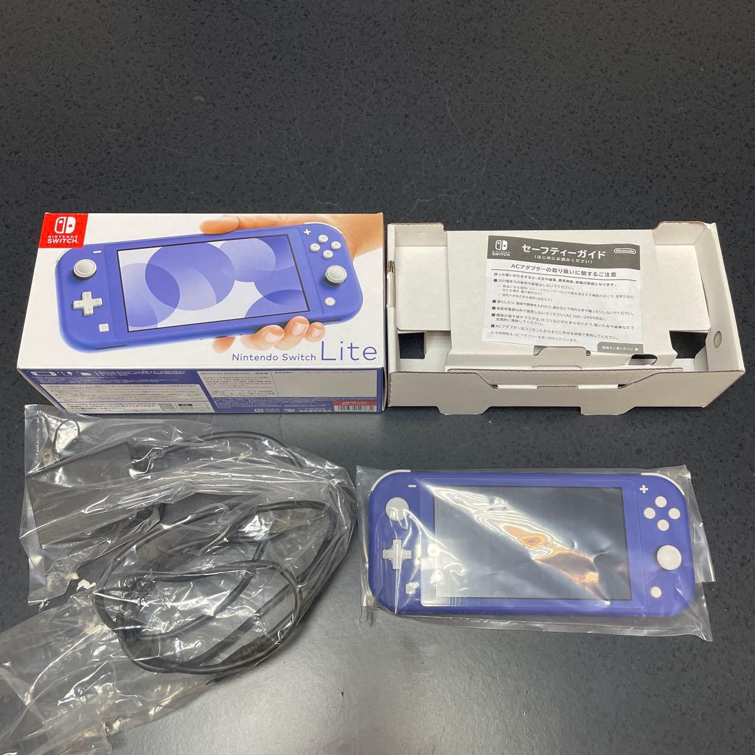 Switch Nintendo Lite ブルー 美品