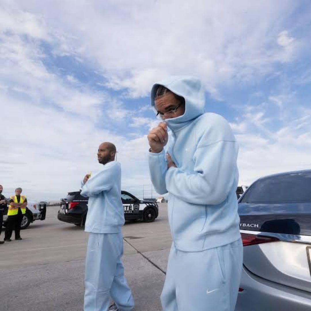 ［値下げ可能］nocta テックフリース　セットアップ　Mサイズ　ブルー