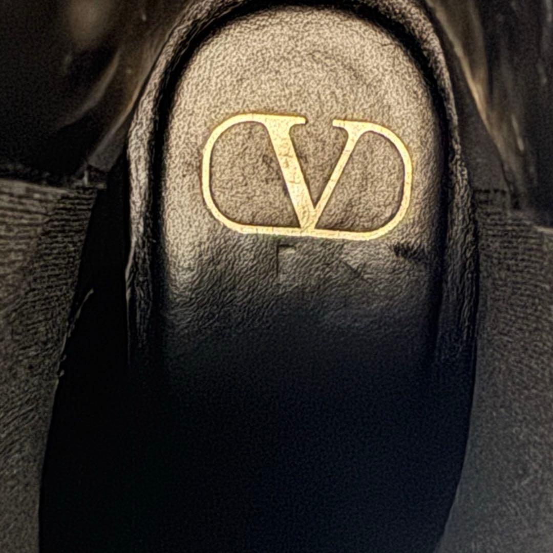 ヴァレンティノ　ショートブーツ　ブラック　厚底　プラットフォーム　37