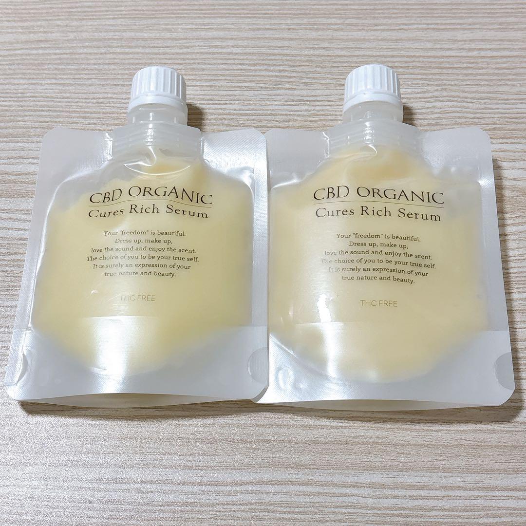 キュアスリッチセラム　美容クリーム　詰替用　80gｘ2個