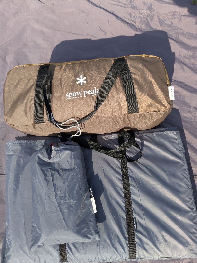 スノーピーク　エントリーパックTT 　ヴォールト　グランドシート＆フロアマット付