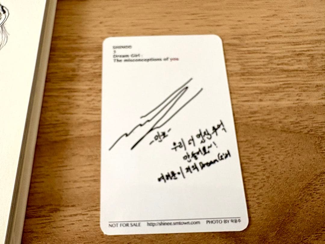 【超希少】直筆サイン入り★SHINee 3rd アルバム 韓国盤★シャイニー