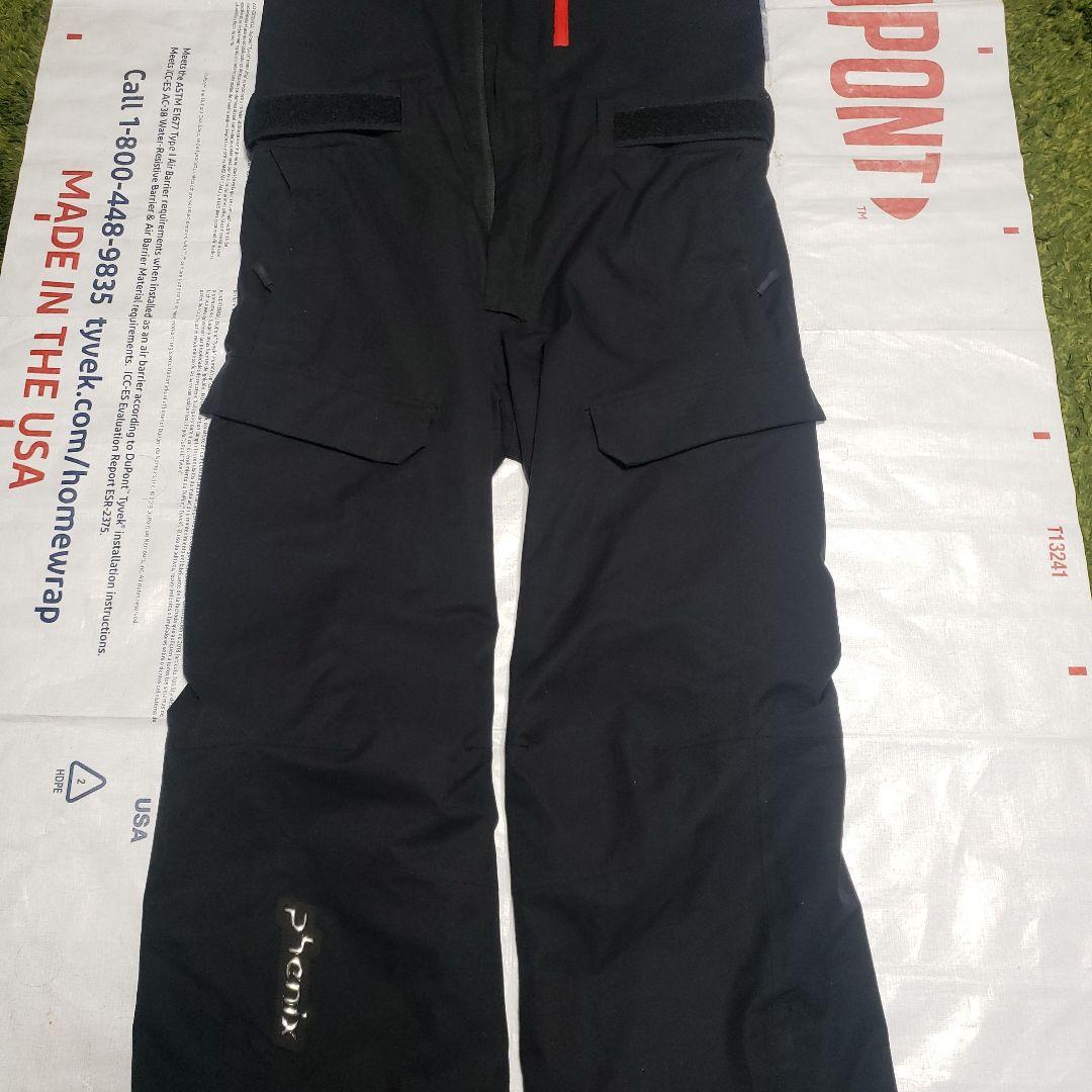 Phenix スキーウェア ブラック/レッド