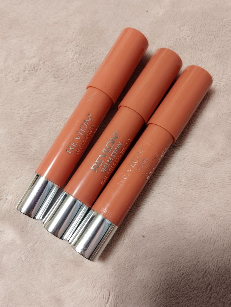 廃盤希少品 レブロン バームステイン#65 リップカラー リップバーム 3点