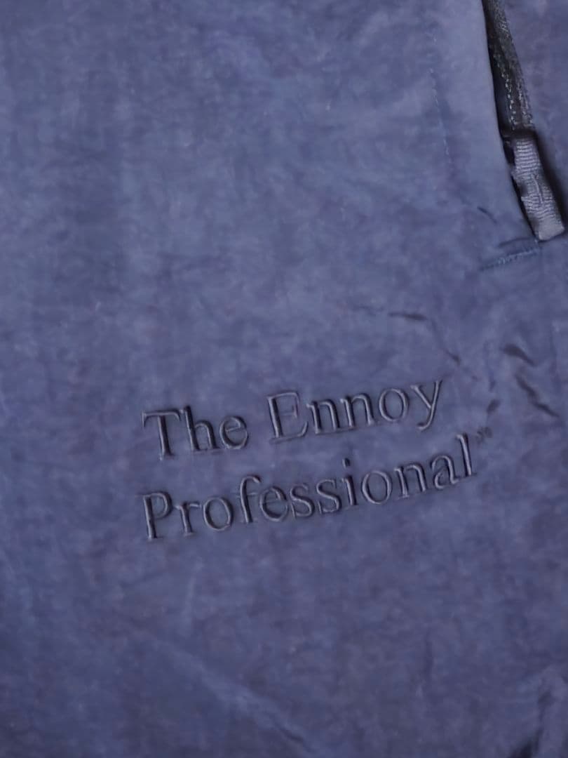 ennoy 23ss シャカシャカ　セットアップ　BLACK　Ｌsize 美品