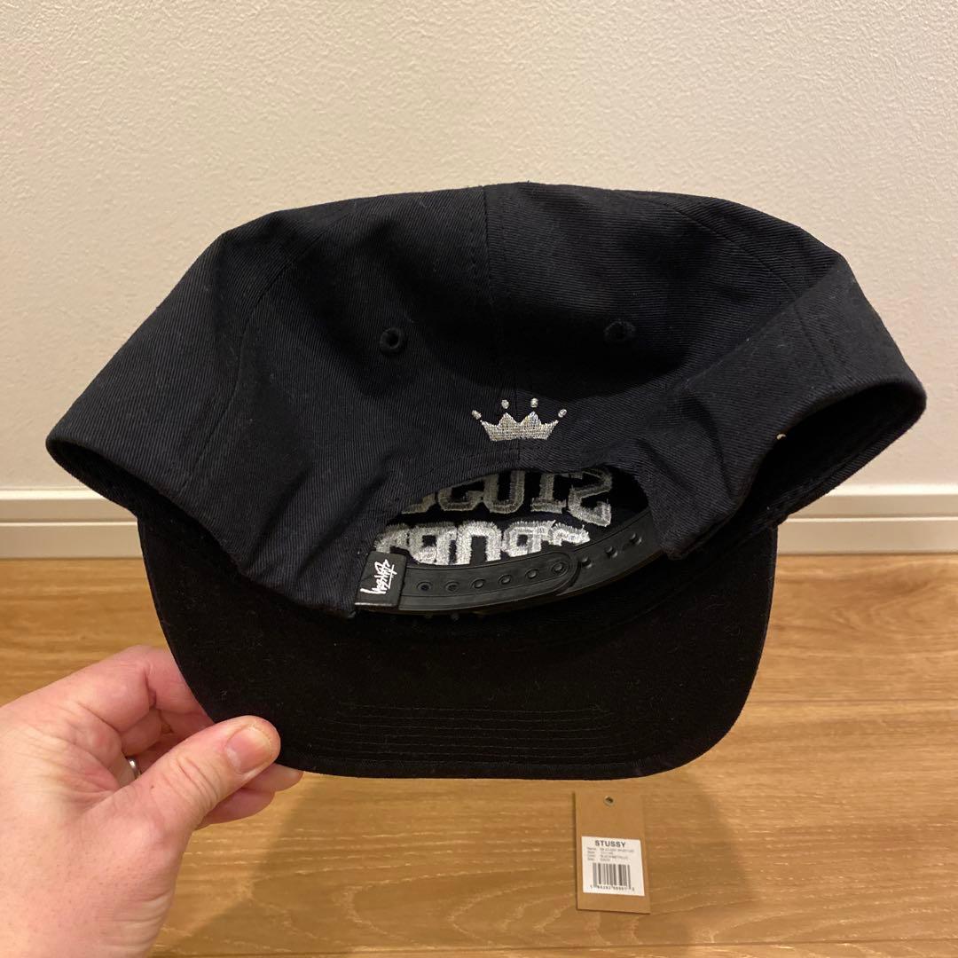 stussy sport cap black ステューシー　キャップ　黒