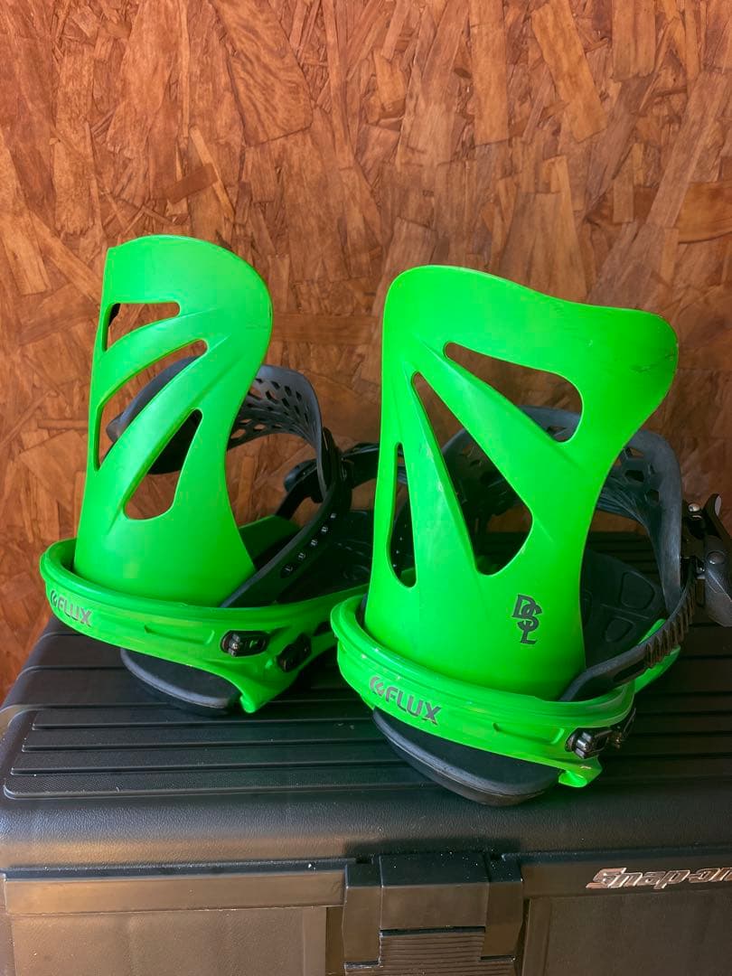FLUX スノーボード ビンディング グリーン