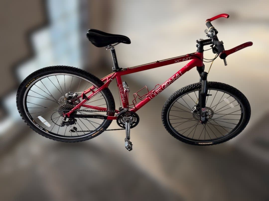 Louis Garneau マウンテンバイク レッド