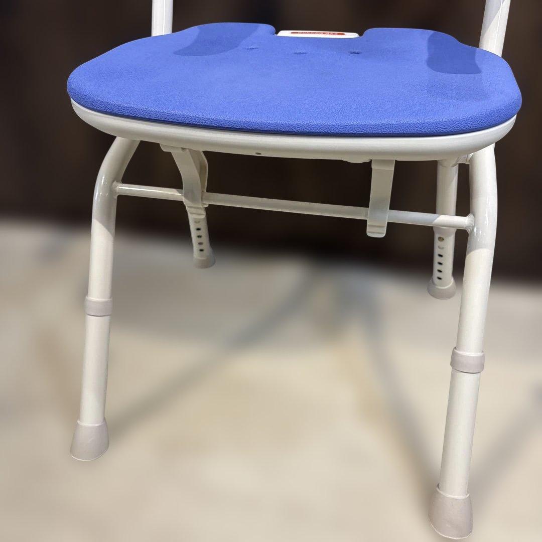 美品　安寿 シャワーチェア FSフィット 介護用 風呂椅子 折り畳み