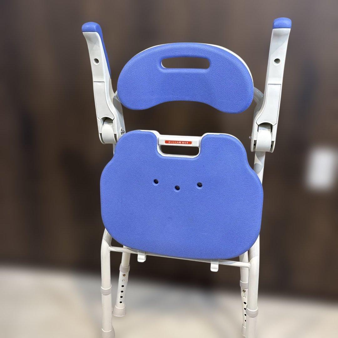 美品　安寿 シャワーチェア FSフィット 介護用 風呂椅子 折り畳み