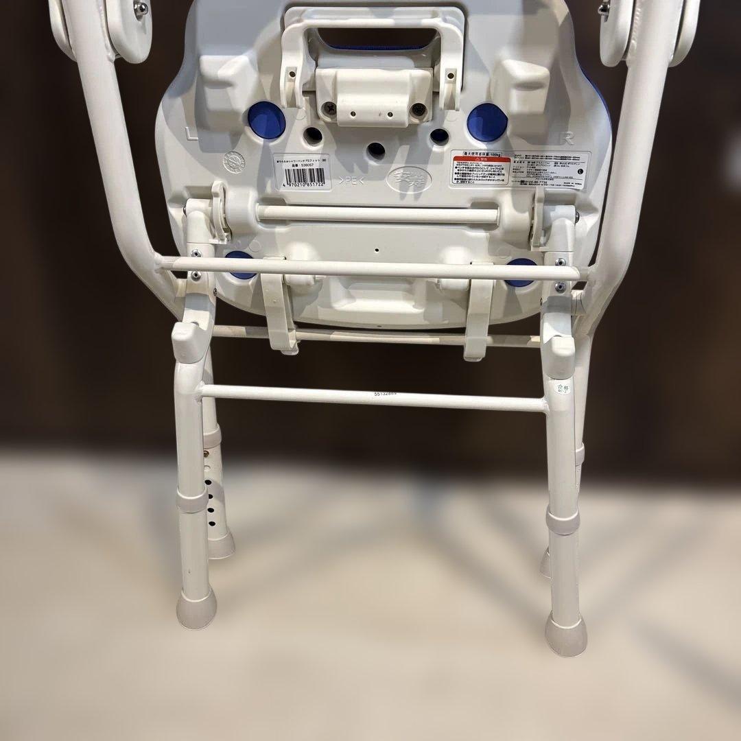 美品　安寿 シャワーチェア FSフィット 介護用 風呂椅子 折り畳み