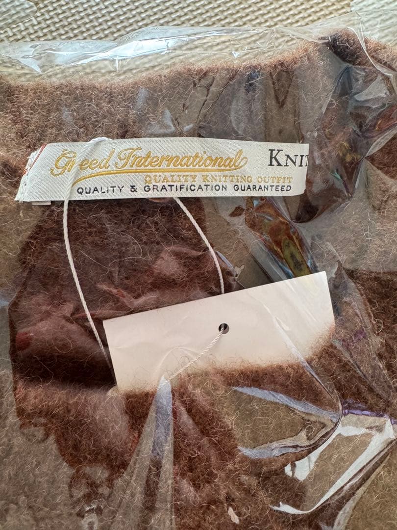 【新品未使用】GREED International ショートニットカーディガン
