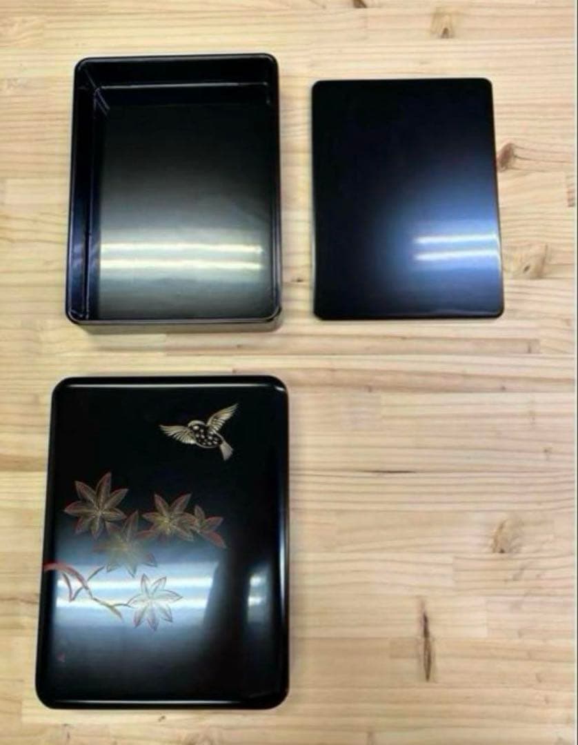 輪島塗 硯箱 文箱 木製 木製漆器 漆芸 漆器 工芸品 漆