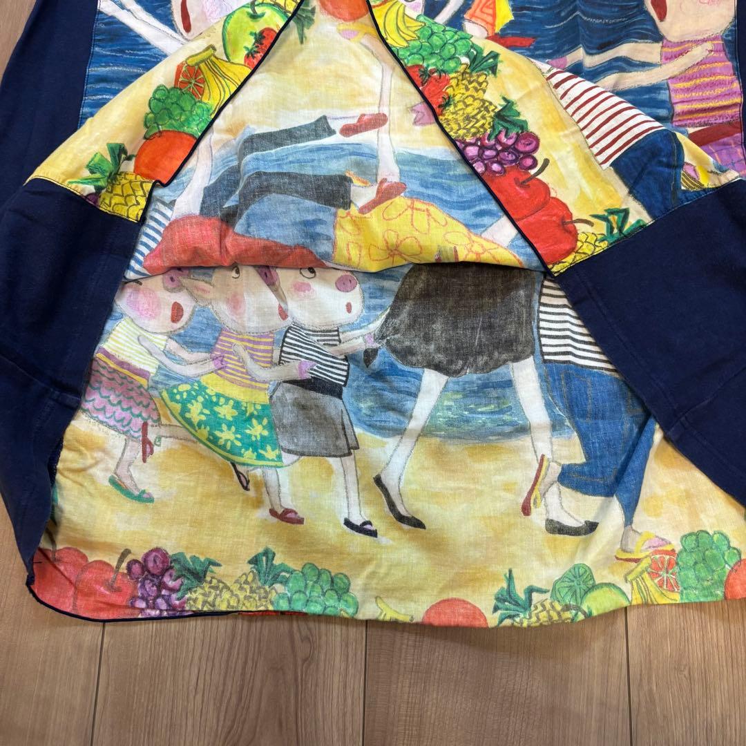 OLLEBOREBLA アルベロベロ　チュニック　ビーチ　ブタさん