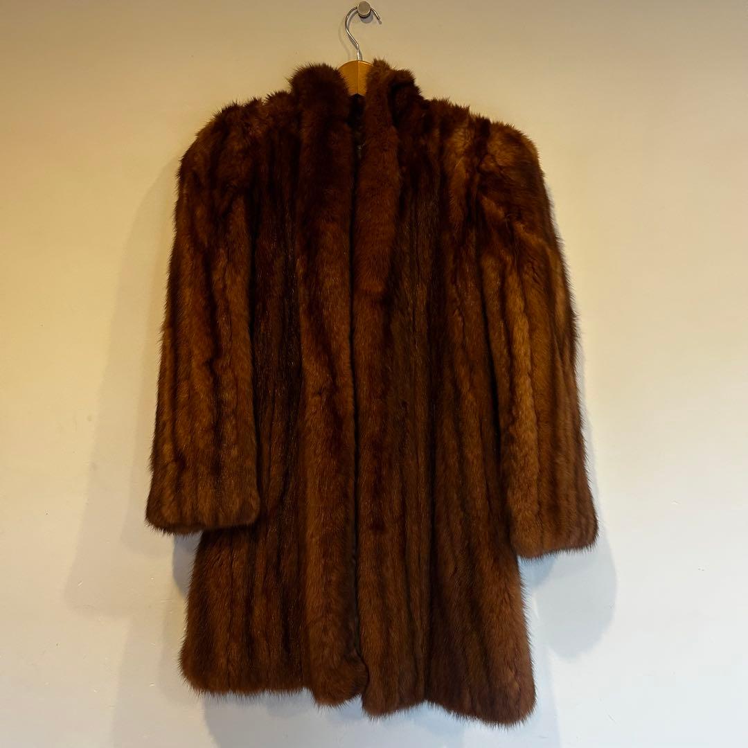 FURDi MILANO ITALY ミンクコート　天然毛皮　本毛皮リアルファー
