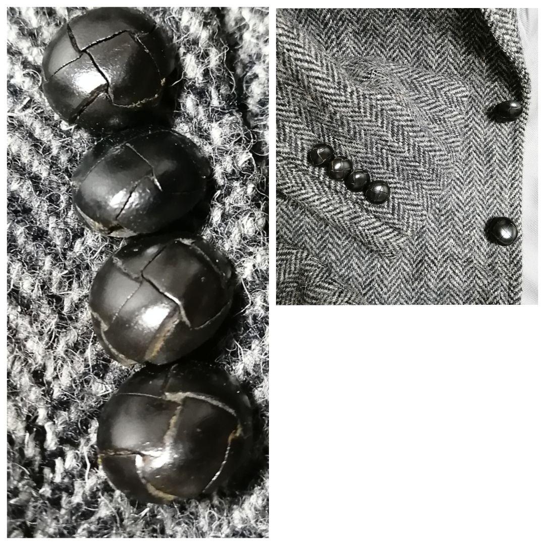 希少デッドストック　BEVERLY HILLS　上質ツイードテーラードジャケット