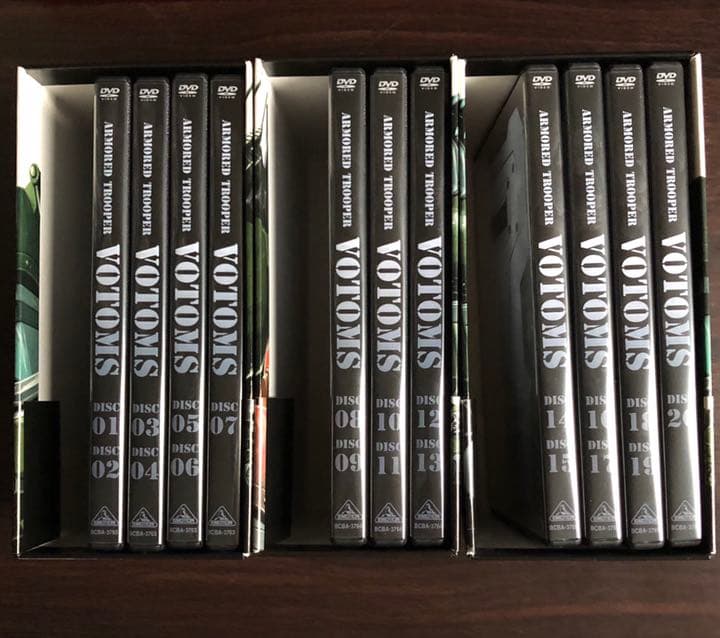 装甲騎兵ボトムズ DVD-BOXⅠ〜Ⅲ 全20巻