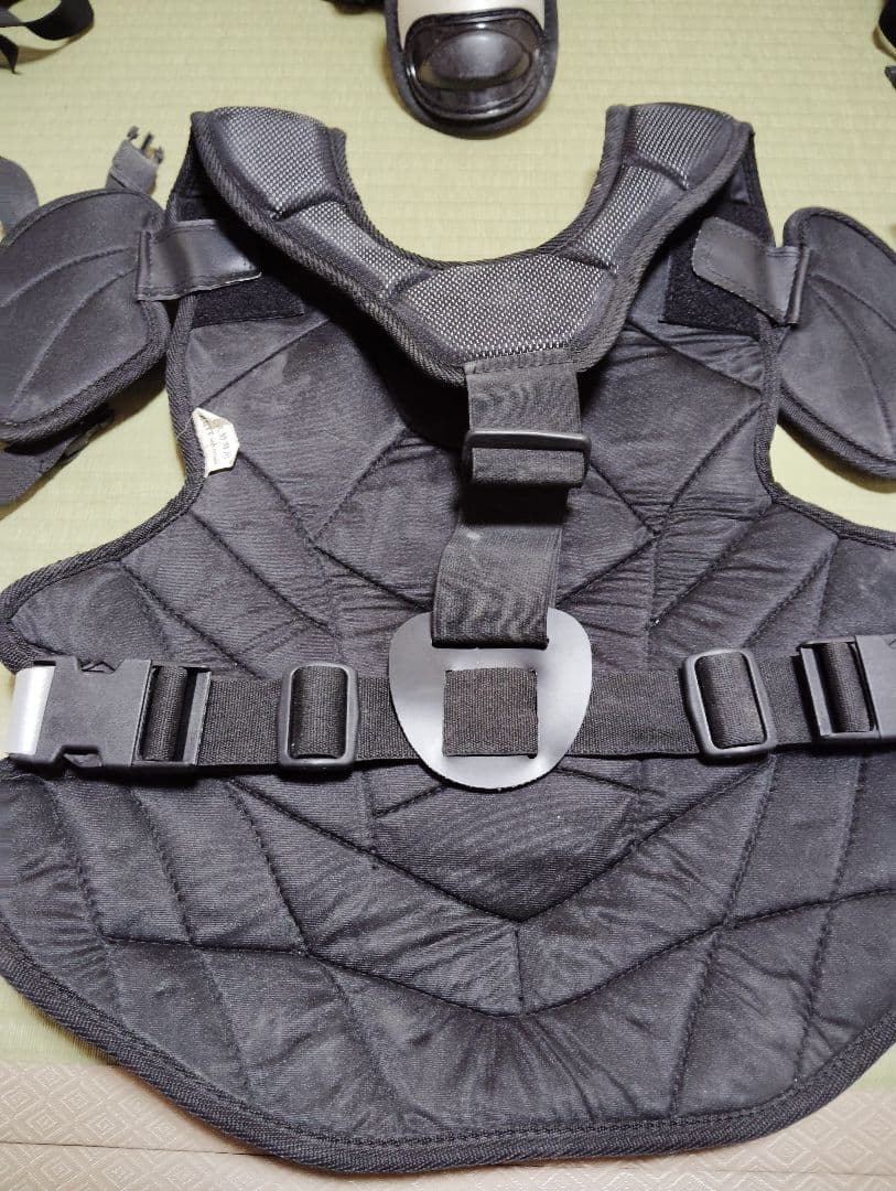 ZETT JSBB キャッチャープロテクター ブラック/ホワイト