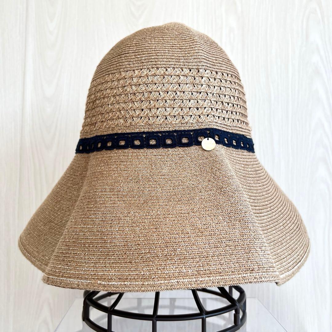 Athena New York アシーナニューヨーク　レース麦わら帽子