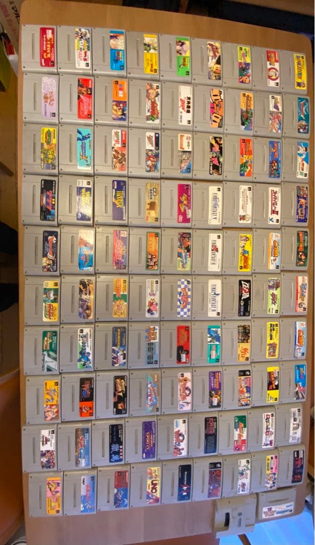 スーパーファミコンカセット92個