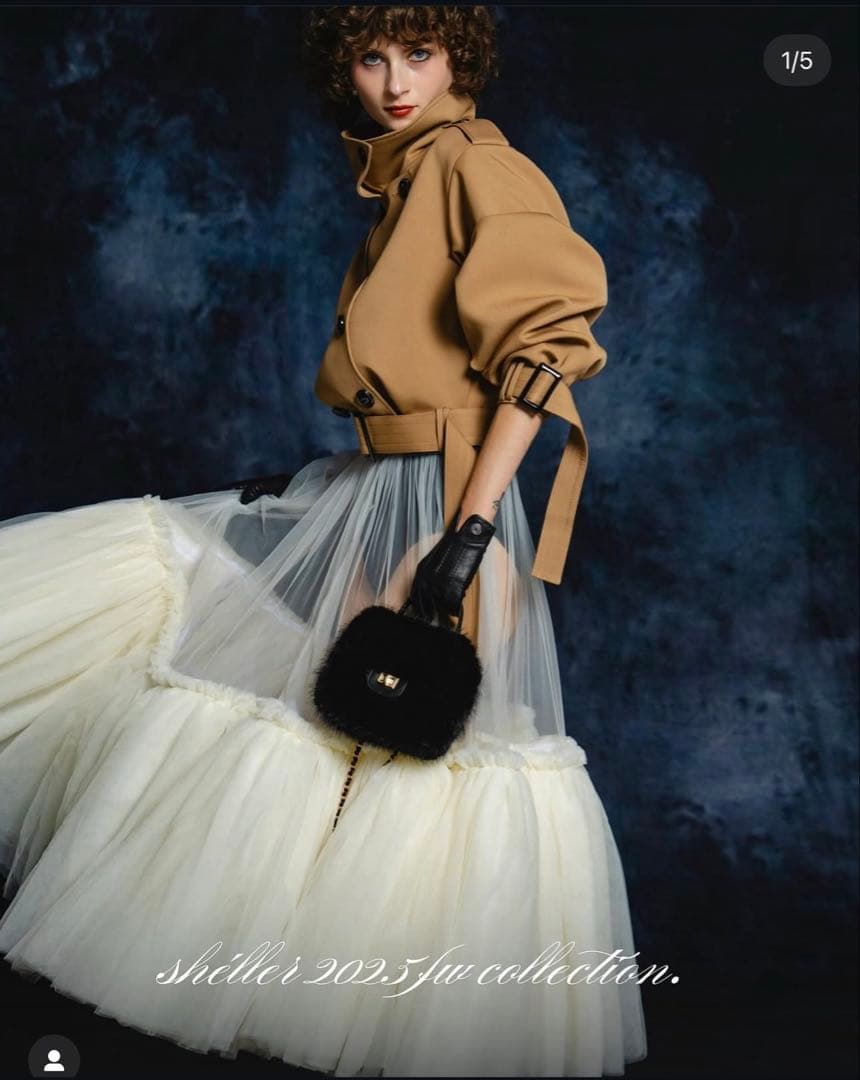 シェリエ　sheller 5周年スペシャルノベルティ　ファーBAG