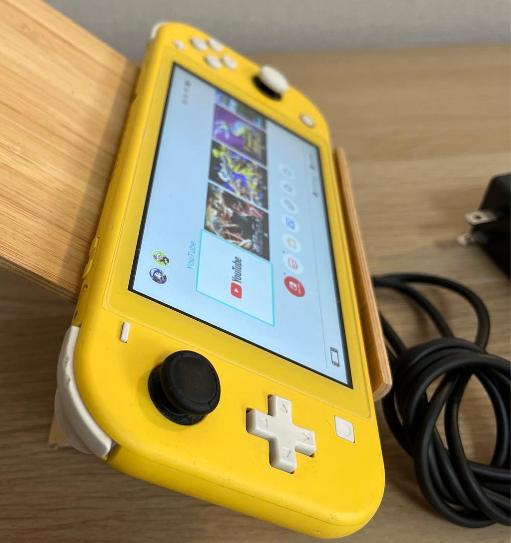 【ジャンク扱い】Nintendo Switch Lite イエロー 本体、充電器