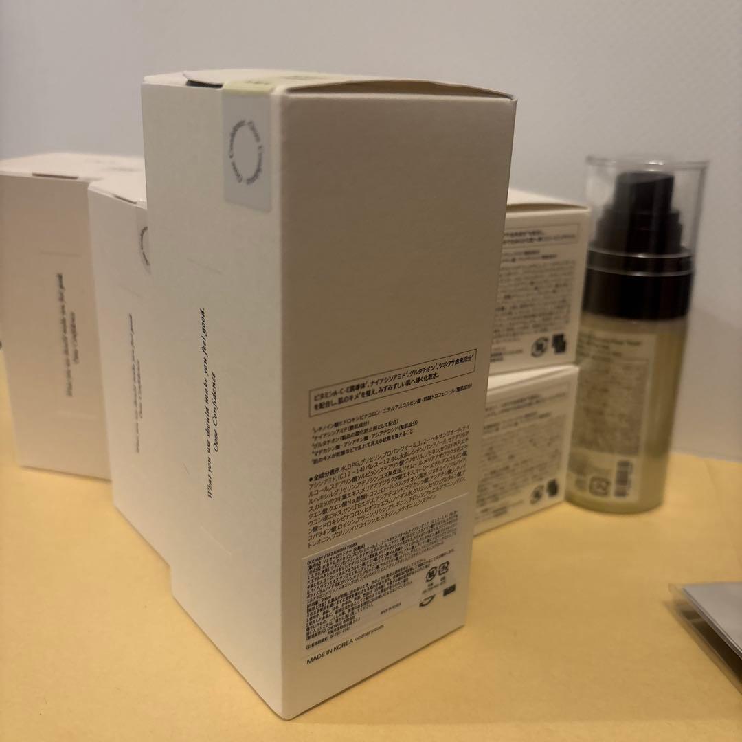 オーズナリーOoznaryblueブルーシリーズ6点とサンプルセット韓国コスメ