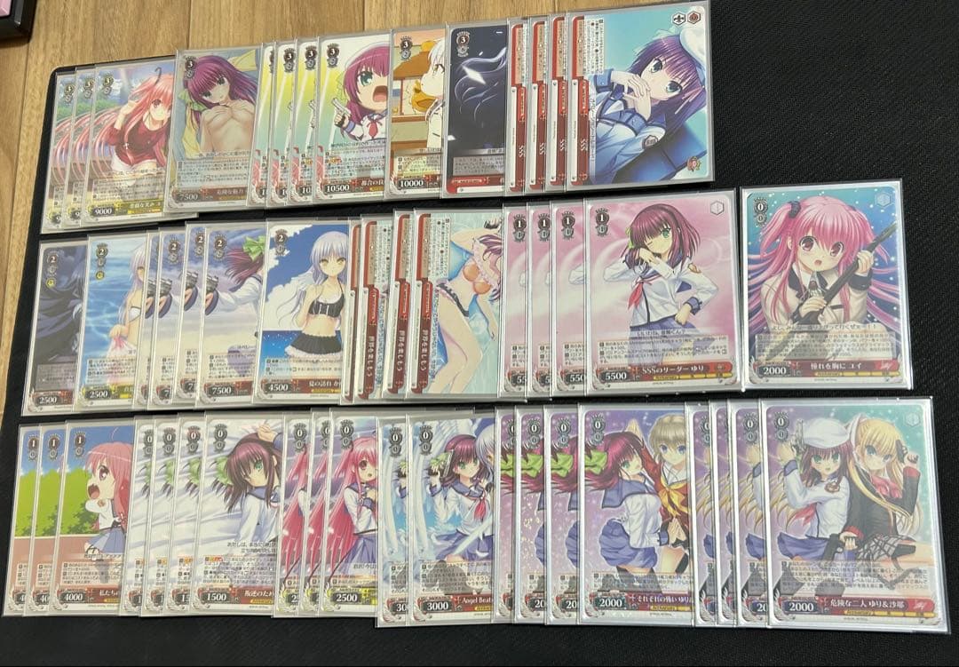 ヴァイスシュヴァルツ　key デッキ　エンジェルビーツ　デッキパーツ付き