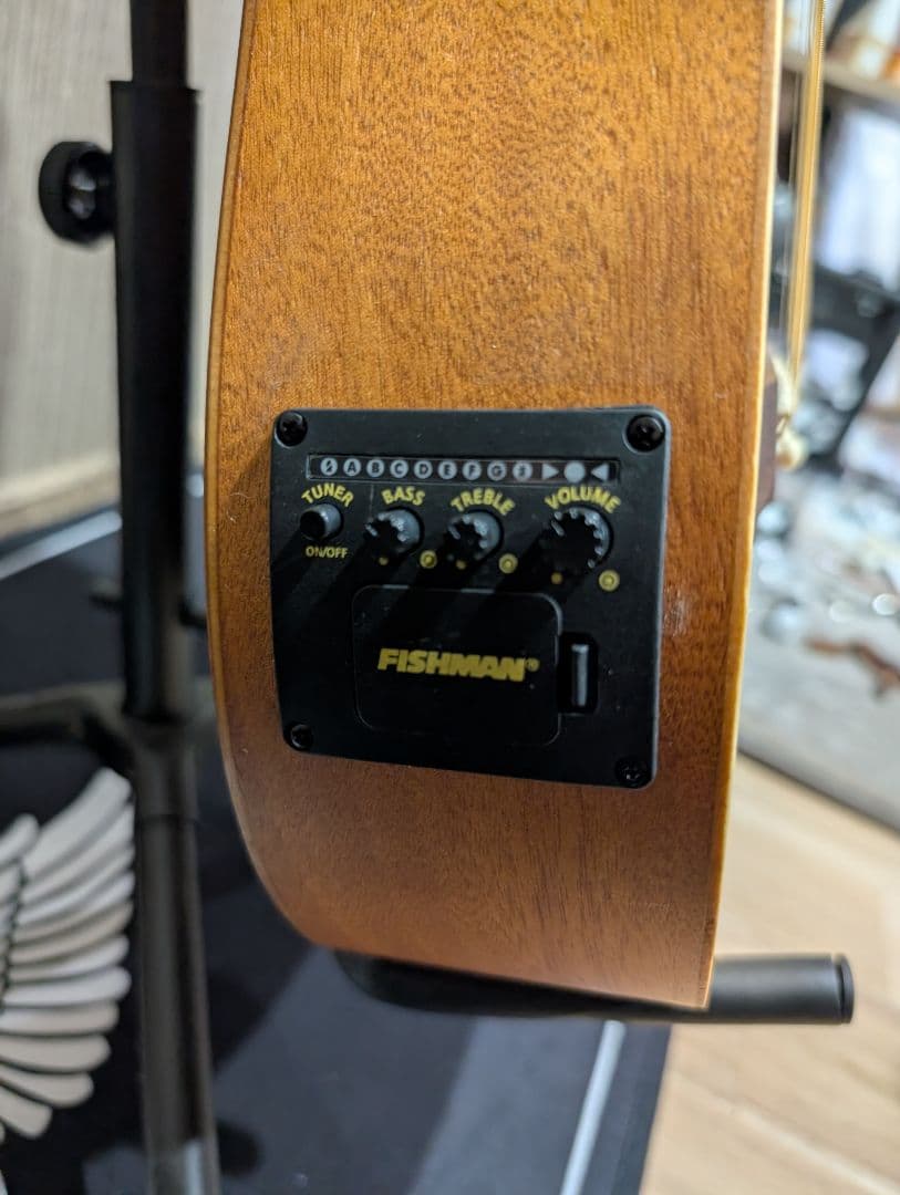 良音/S.yairi YM-02/NTL 改FISHMANエレアコ ケース付