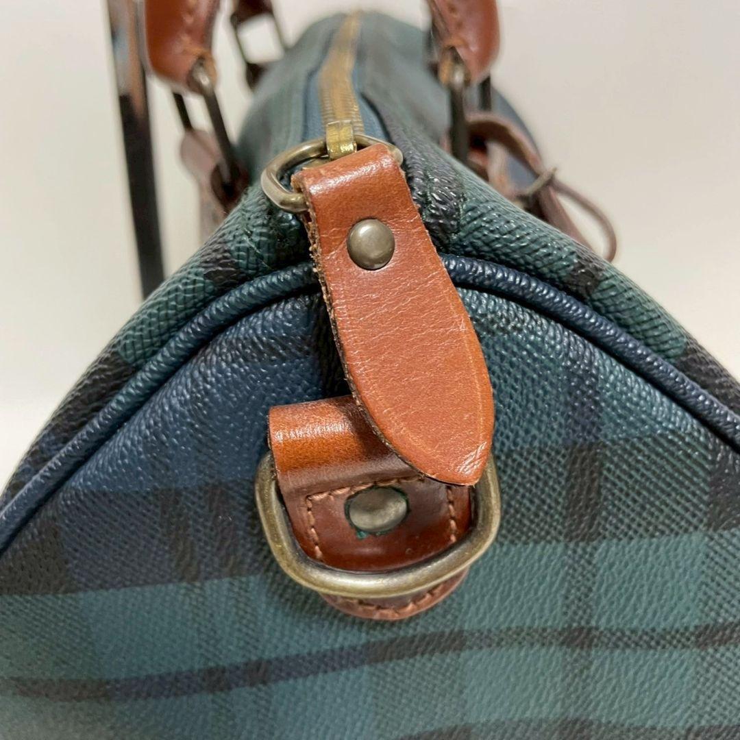 Ralph Lauren ポロラルフローレン　ボストンバッグ グリーン チェック