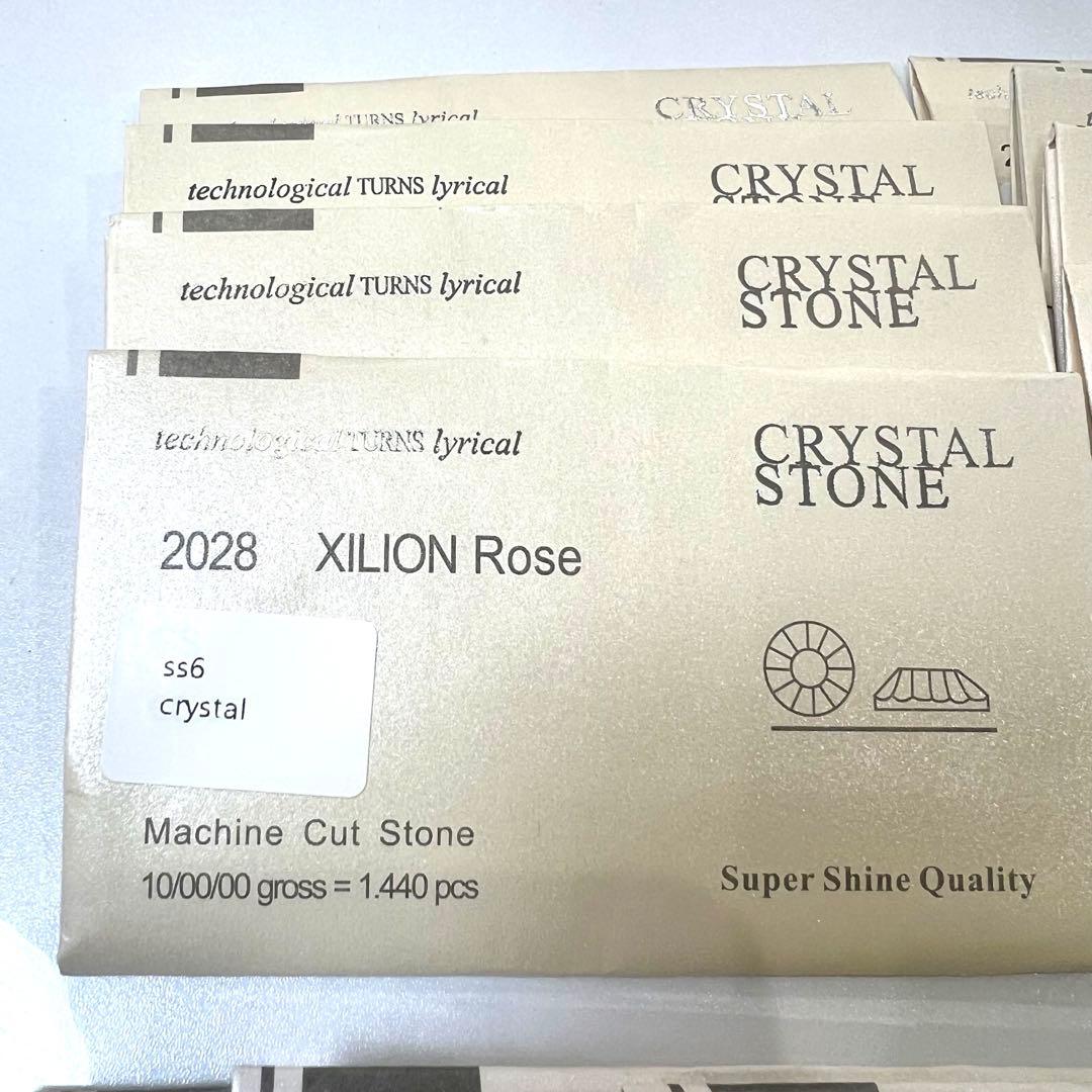 ◆④クリスタルストーン◆ クリスタル オーロラ 詰め合わせ15袋　グロス