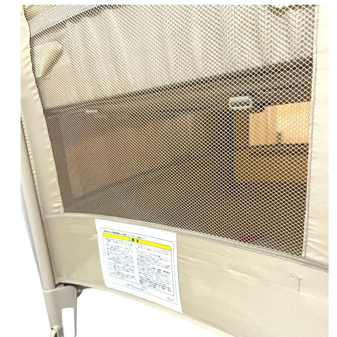 【美品】Aprica ココネルエアー 66047 折り畳み ベビーベッド