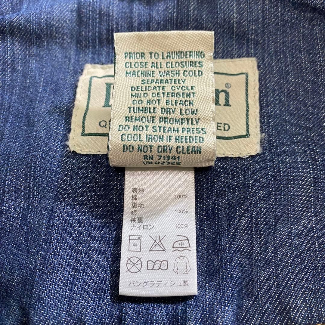 L.L.Bean ビーン デニム トラッカー ジャケット コーデュロイ 4th