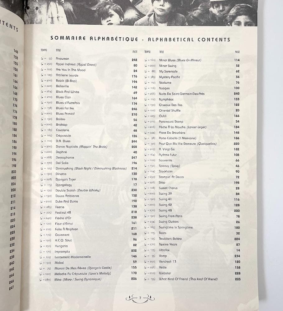 絶版本 ジャンゴ・ラインハルト ULTIMATE DJANGO'S BOOK