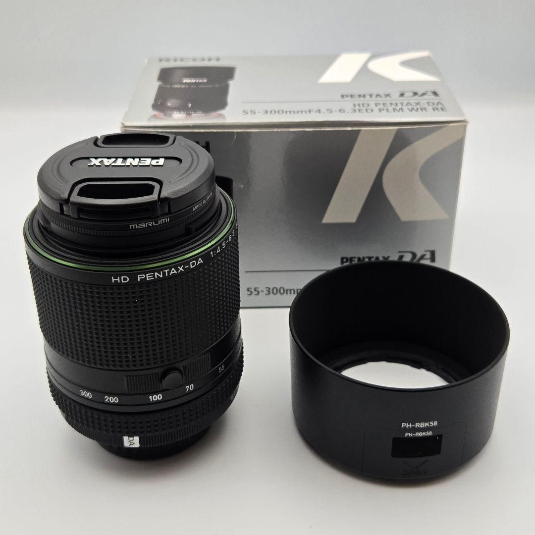 レンズ(ズーム) PENTAX-DA 55-300mm F4.5-6.3ED PLM WR RE