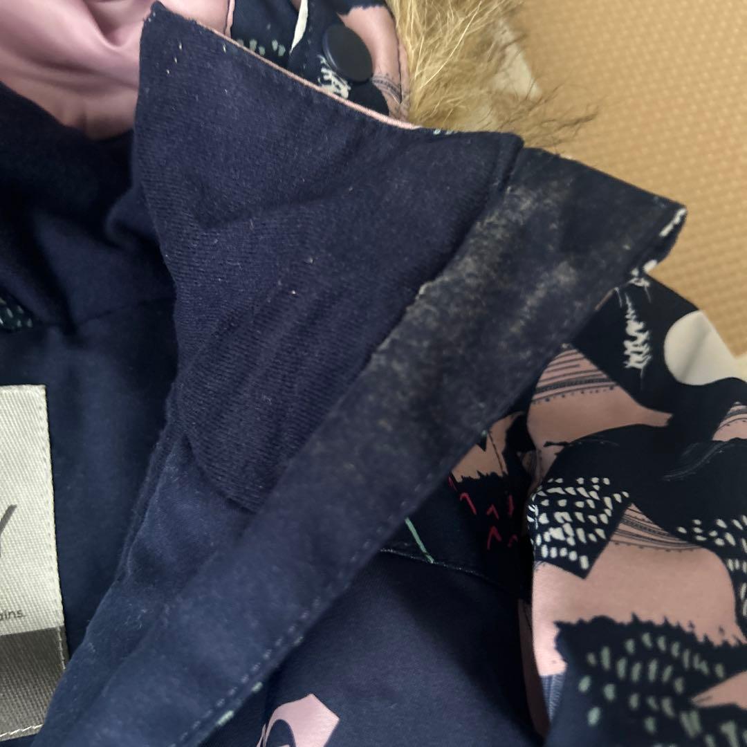 ROXY GIRL スキーウェアとグローブ120センチぐらい