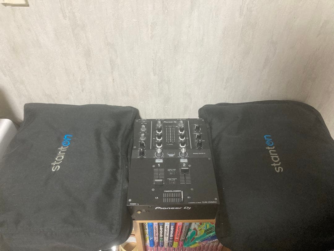 Stanton T.62 & Pioneer DJM-250MK2 セット