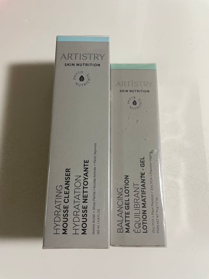 アーティストリーしっとり 洗顔料&さっぱりモイスチャージェル新品未開封