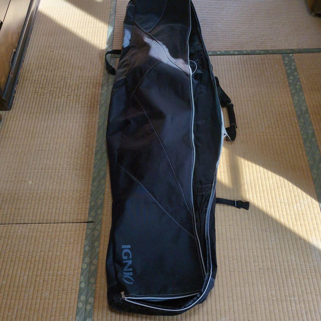 HAZMAT　スノーボード ホワイト ブルー　3点セット☆