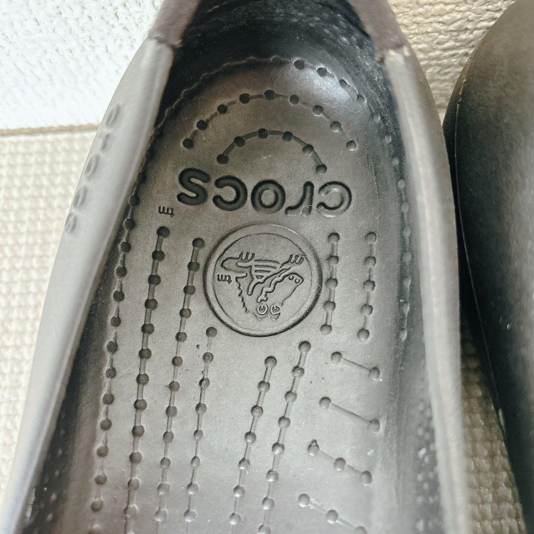 美品✨クロックス アリスワーク 黒 W9 25.0 メリージェーン