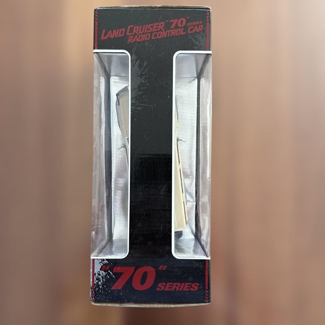 貴重品☆トヨタ承認 ランドクルーザー70 ラジコン ミニカー 1/25スケール