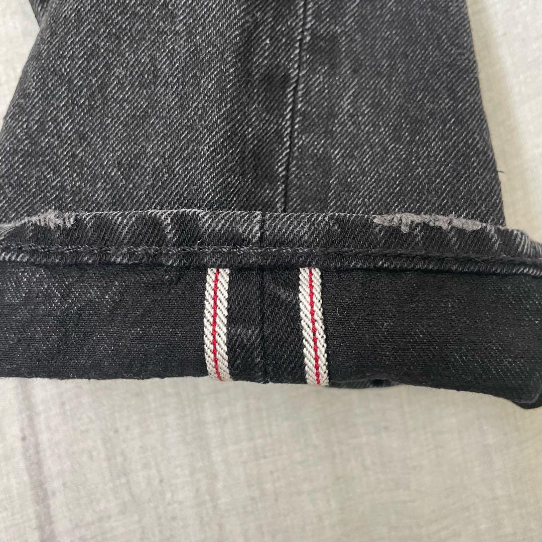 【赤耳あります】リーバイス エディフィス別注 501 ブラック W31 L28