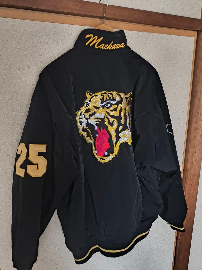 阪神タイガース　実使用　支給　練習　グランドコート　ジャケット　キャンプ　前川